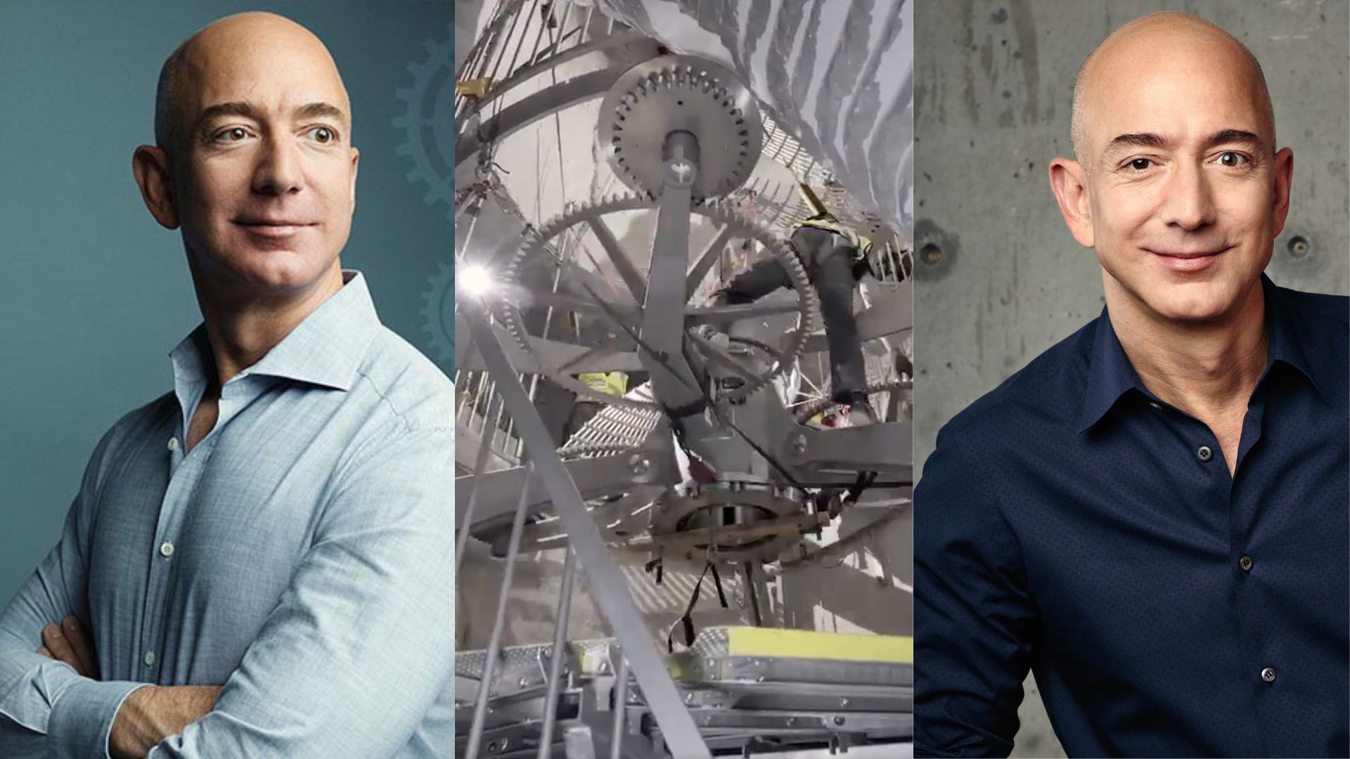 JEFF BEZOS HAS SPEND $42 MILLION BUILDING 500 FT TALL CLOCK