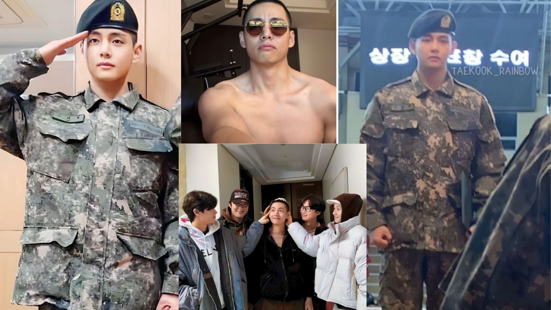 BTS V's Military